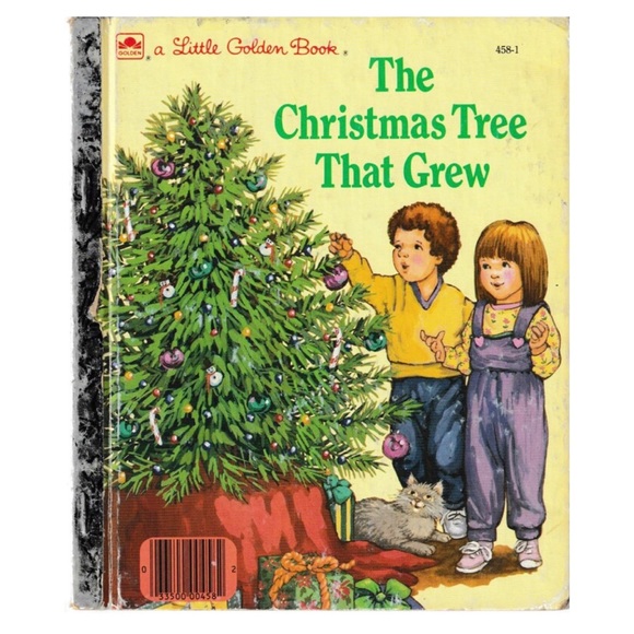 Vintage Holiday Vintage Little Golden Book The Christmas Tree That